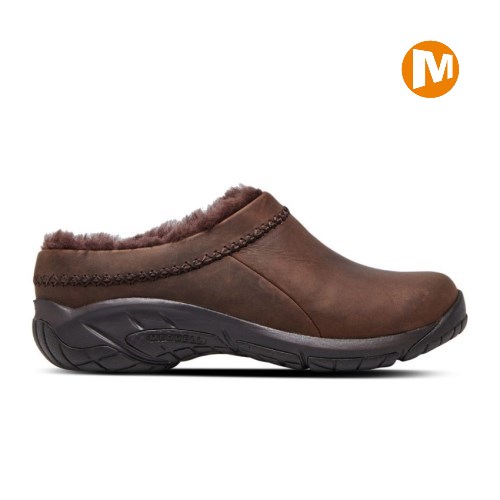 Dámské Sálové Boty Merrell Encore Ice 4 Leather Tmavě Hnědé (CZ. XZIFE)